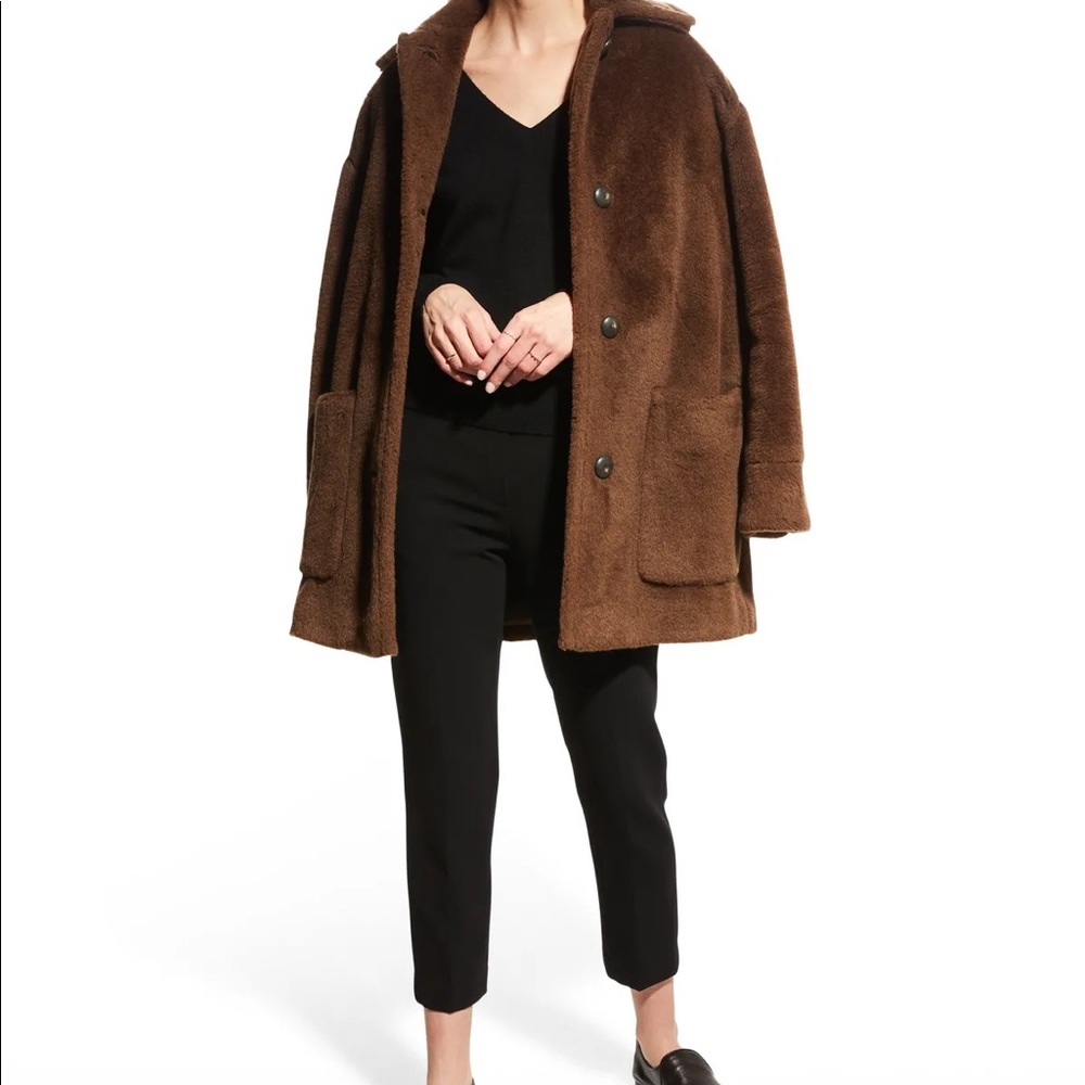Brown Faux Fur Heavy Coat